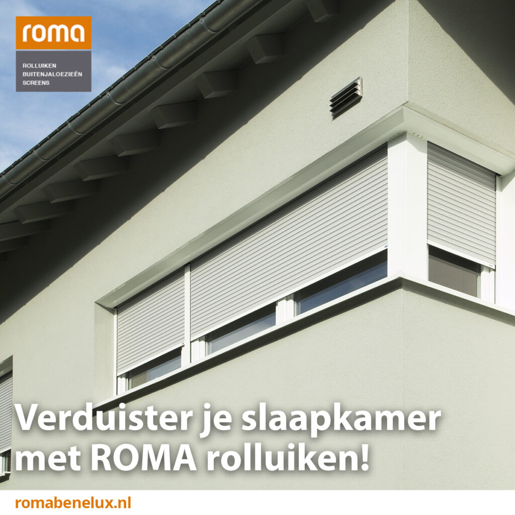 roma rolluiken tbv slaapkamer